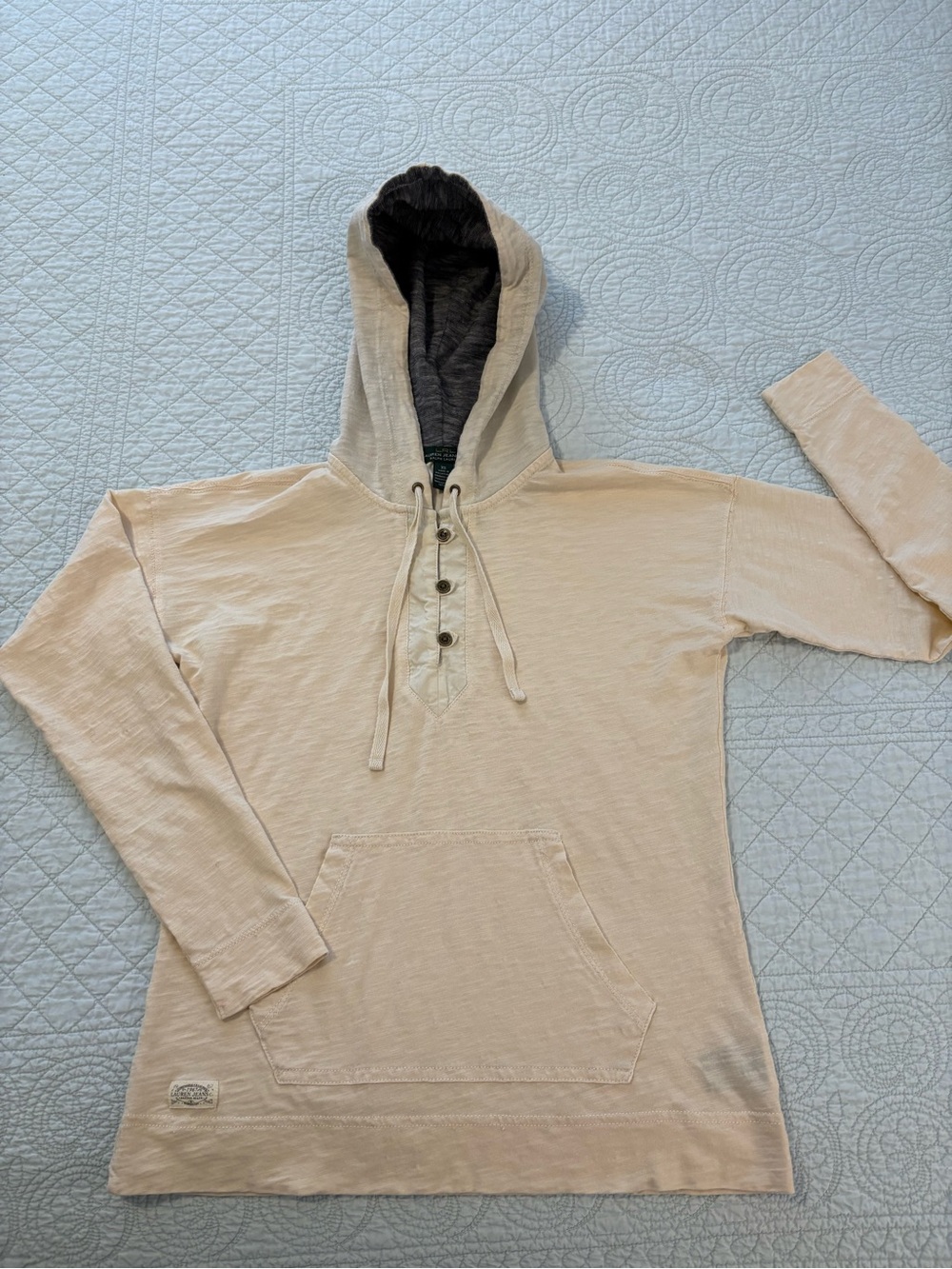Lauren Ralph Lauren hooded top. Size XS.
